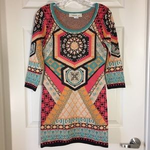 Yahada | Mandala Knit Sweater Dress